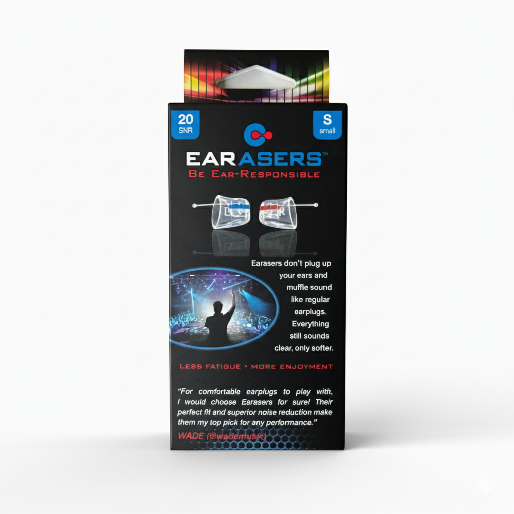 Earasers Music Earplugs
