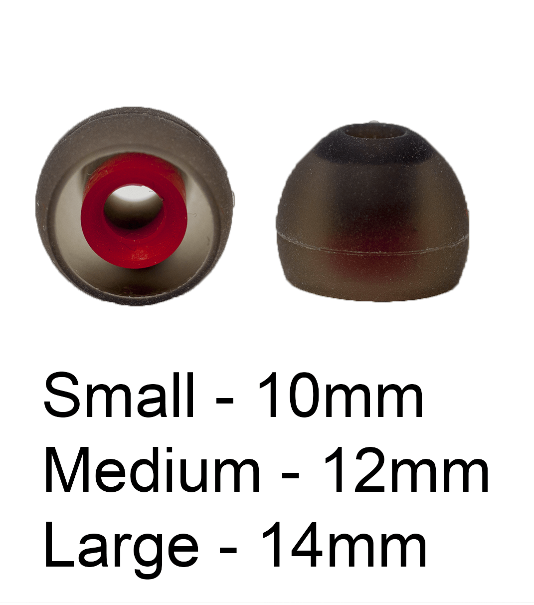Silicone Tips for Zen Universal Fit IEMs - 20 Pair Pack - Earasers.Shop